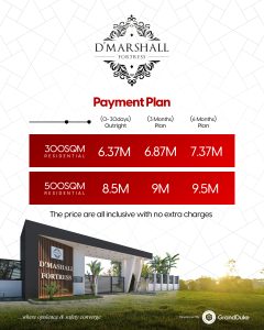 D'MArshall Payment Plan